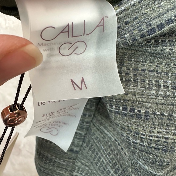 Calia by Carrie Underwood Green Essential Support Tank Sports Bra Women Sz M - Picture 3 of 8